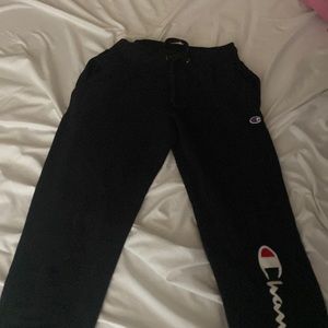 Black Champion sweatpants